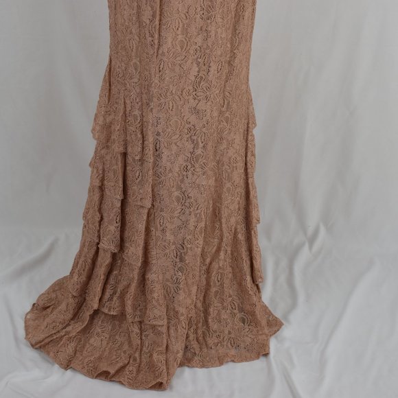 *NEW* Ralph Lauren Rose Ruffled Lace - Picture 6 of 7